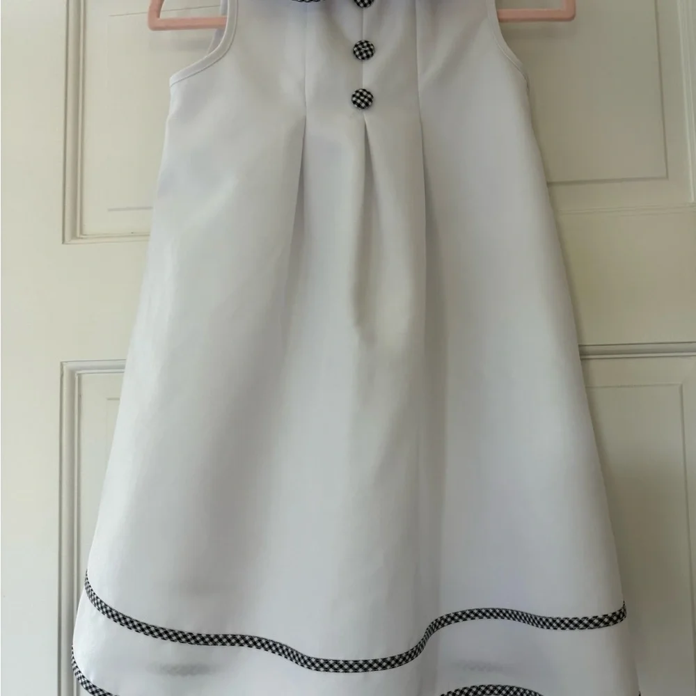 Bonnie Jean White Sleeveless A-Line Dress for Weddings - Picture 2 of 10
